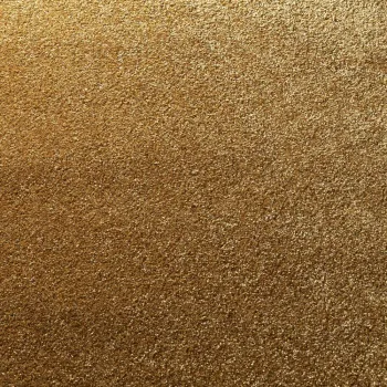 JAB Amaze 445 curry – quadratische Draufsicht Velours-Teppichboden in curry